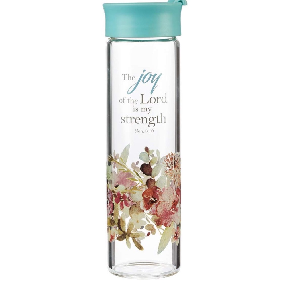 “The joy of the lord is my strength” water bottle